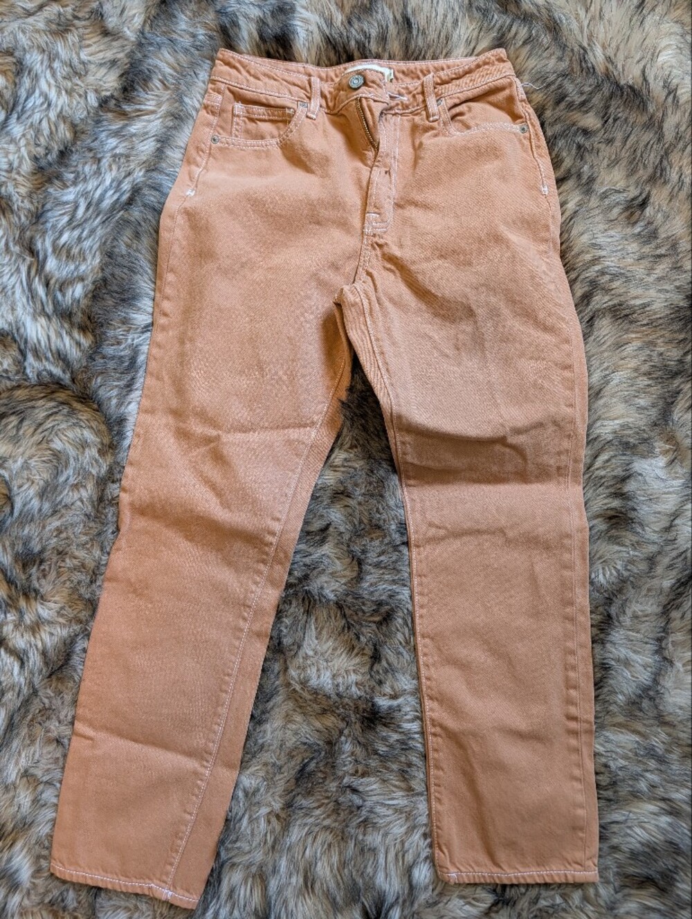 Hidden BA Los Angeles Caramel Toffee Wide Leg Jeans 25 HD1382ST-BOR